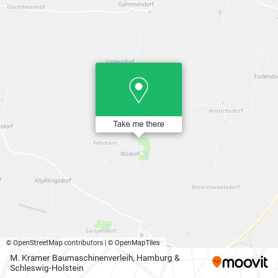 M. Kramer Baumaschinenverleih map