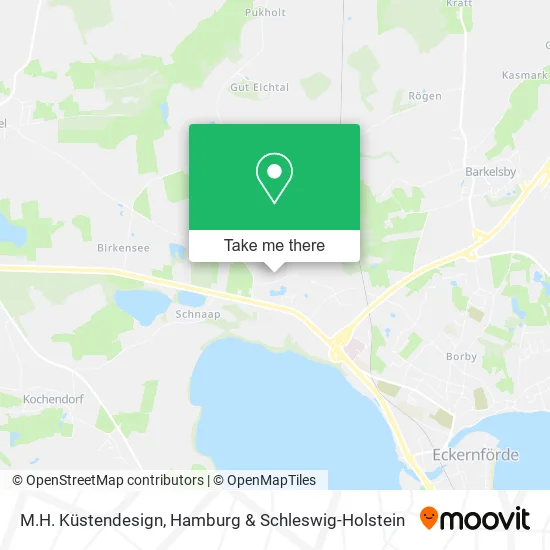 Карта M.H. Küstendesign