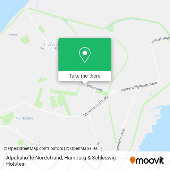 Alpakahöfle Nordstrand map