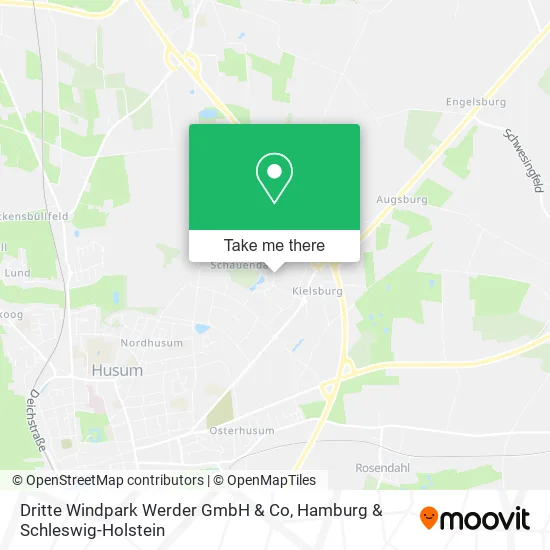Карта Dritte Windpark Werder GmbH & Co