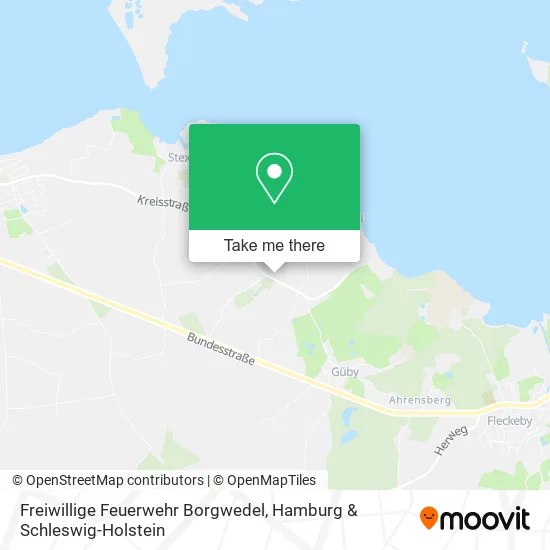 Карта Freiwillige Feuerwehr Borgwedel