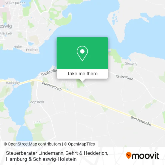 Карта Steuerberater Lindemann, Gehrt & Hedderich