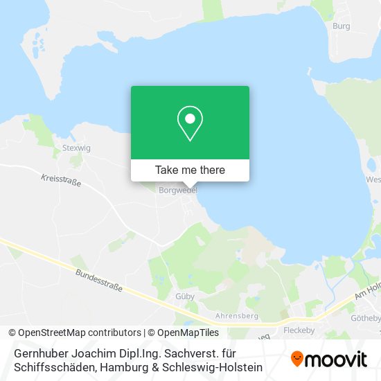 Gernhuber Joachim Dipl.Ing. Sachverst. für Schiffsschäden map