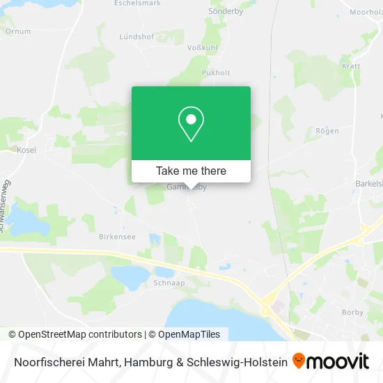 Карта Noorfischerei Mahrt