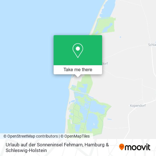 Urlaub auf der Sonneninsel Fehmarn map