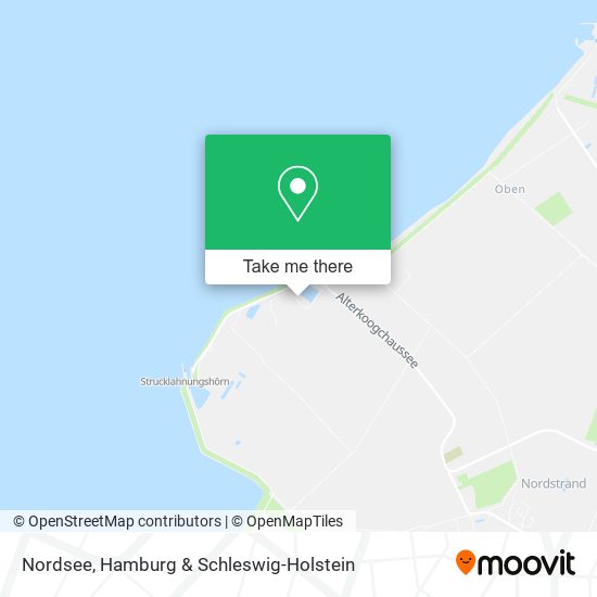 Nordsee map