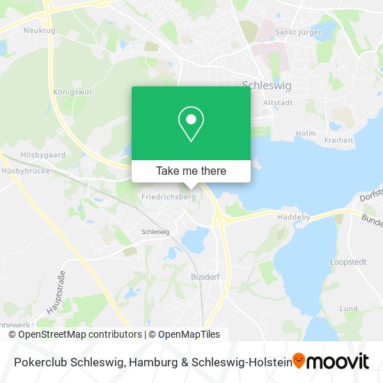 Pokerclub Schleswig map