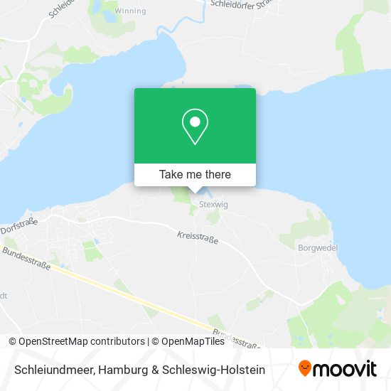 Schleiundmeer map