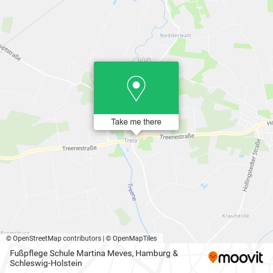 Fußpflege Schule Martina Meves map