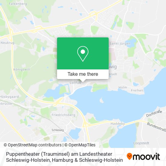 Puppentheater (Trauminsel) am Landestheater Schleswig-Holstein map