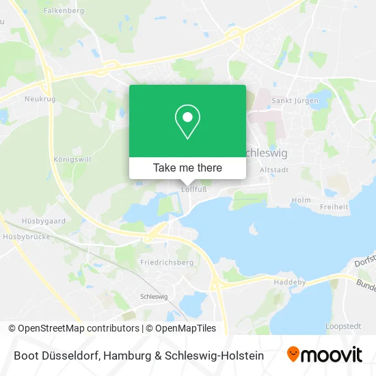 Карта Boot Düsseldorf