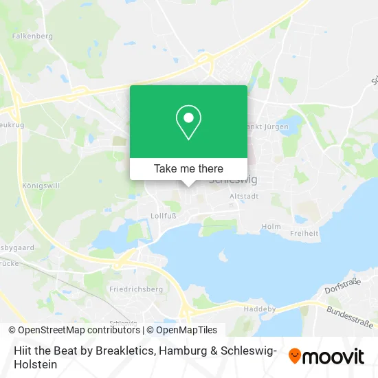 Карта Hiit the Beat by Breakletics