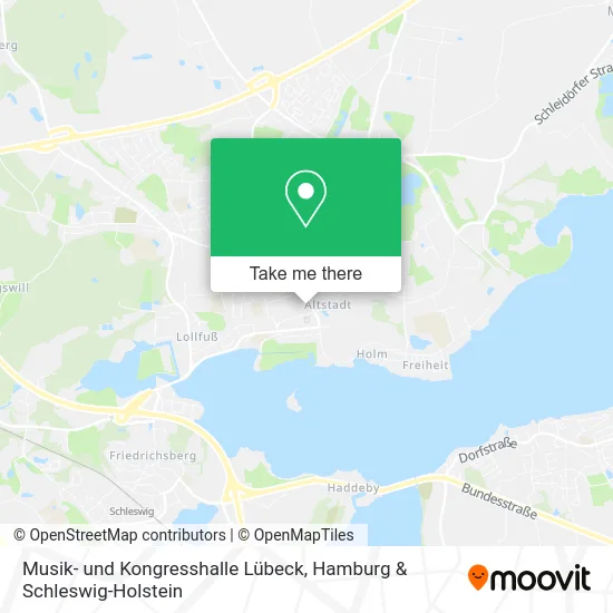 Карта Musik- und Kongresshalle Lübeck