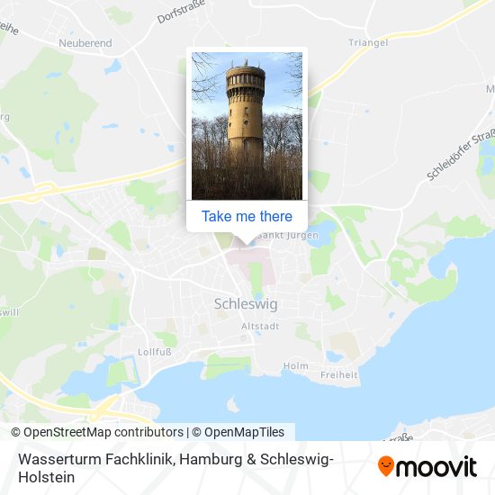 Wasserturm Fachklinik map