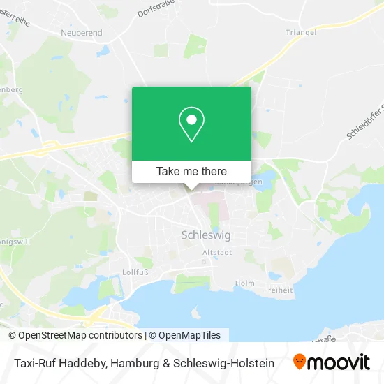 Карта Taxi-Ruf Haddeby