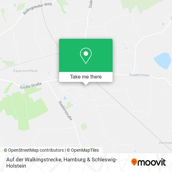 Auf der Walkingstrecke map