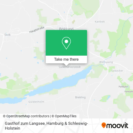 Карта Gasthof zum Langsee