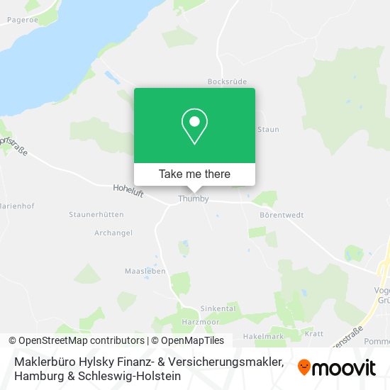 Maklerbüro Hylsky Finanz- & Versicherungsmakler map