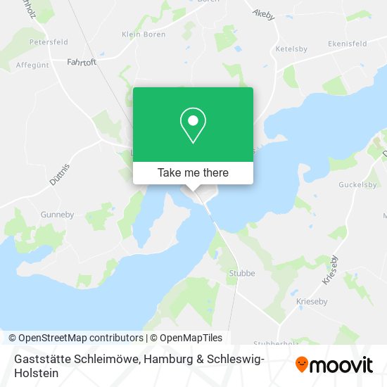 Gaststätte Schleimöwe map