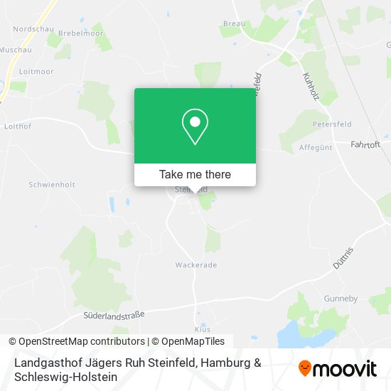 Landgasthof Jägers Ruh Steinfeld map