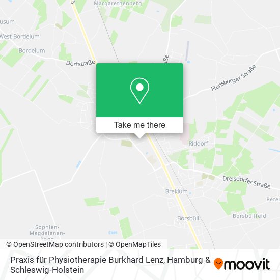 Praxis für Physiotherapie Burkhard Lenz map