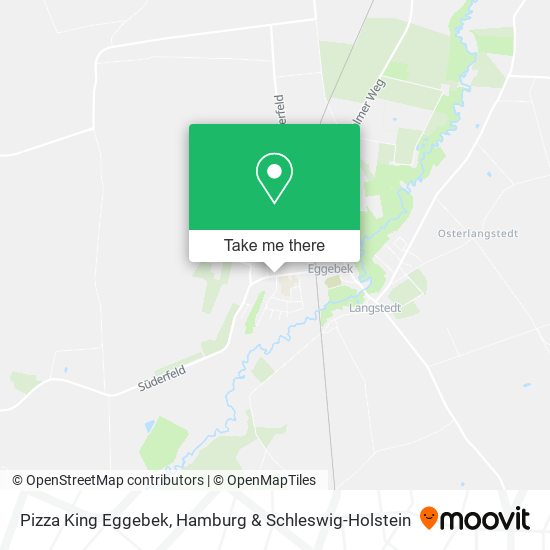 Pizza King Eggebek map