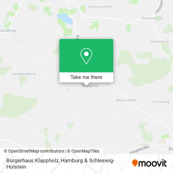 Bürgerhaus Klappholz map
