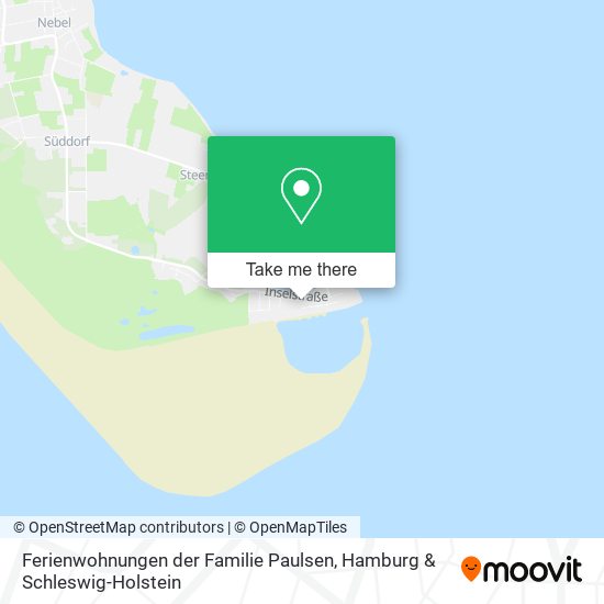 Ferienwohnungen der Familie Paulsen map