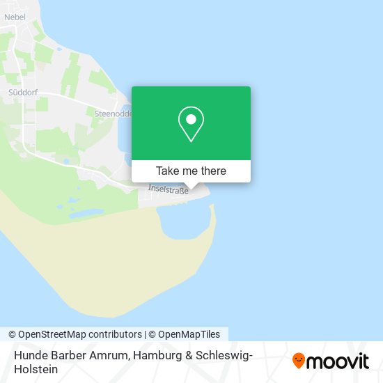 Hunde Barber Amrum map