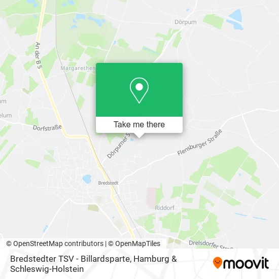 Карта Bredstedter TSV - Billardsparte