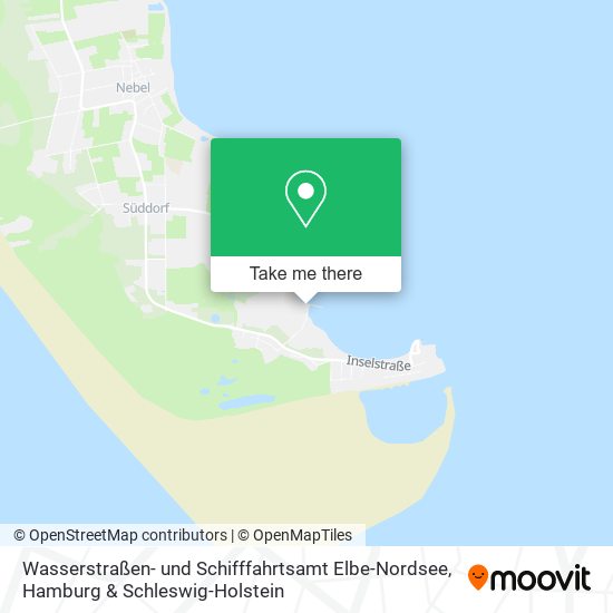 Wasserstraßen- und Schifffahrtsamt Elbe-Nordsee map