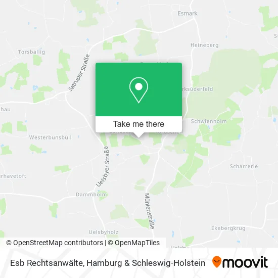 Карта Esb Rechtsanwälte