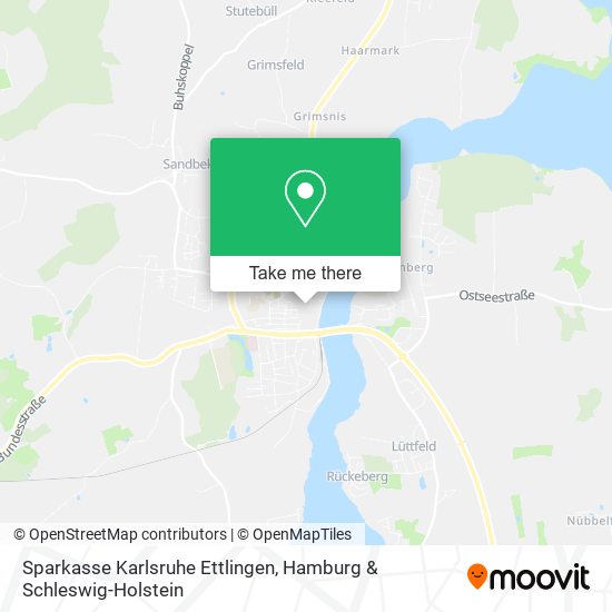 Sparkasse Karlsruhe Ettlingen map