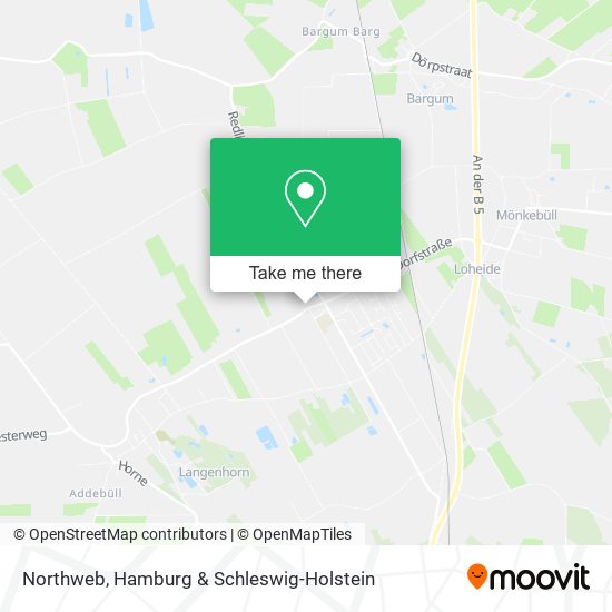 Northweb map