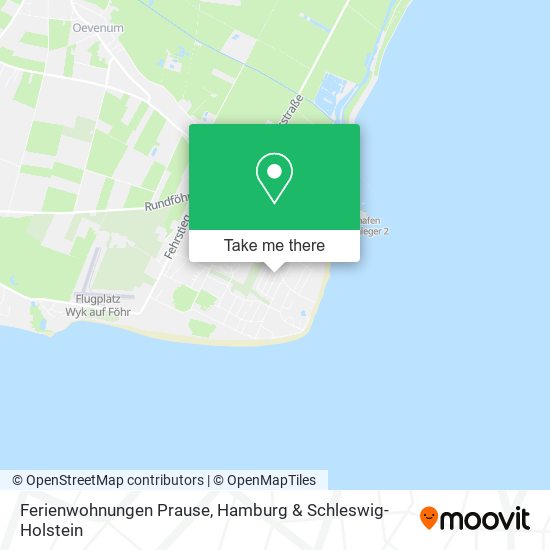 Ferienwohnungen Prause map