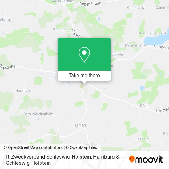 It-Zweckverband Schleswig-Holstein map