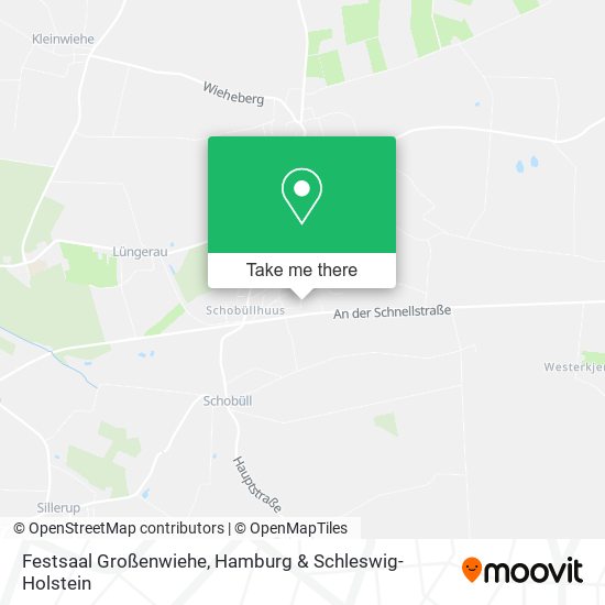 Festsaal Großenwiehe map