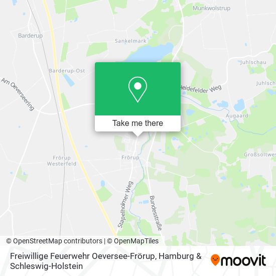 Freiwillige Feuerwehr Oeversee-Frörup map