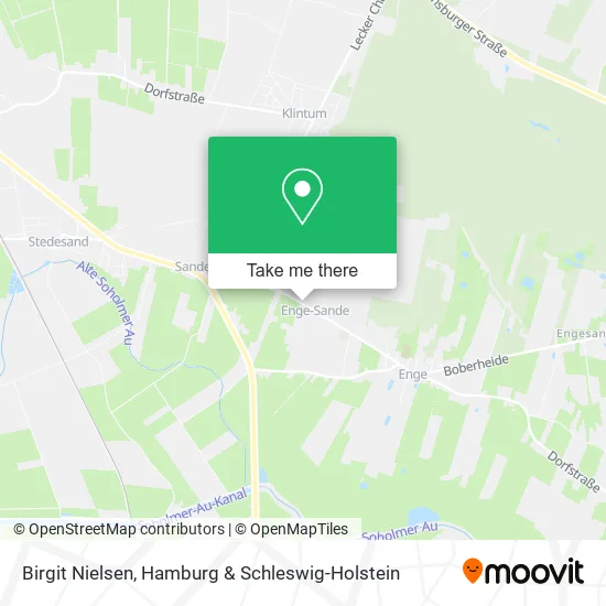 Карта Birgit Nielsen