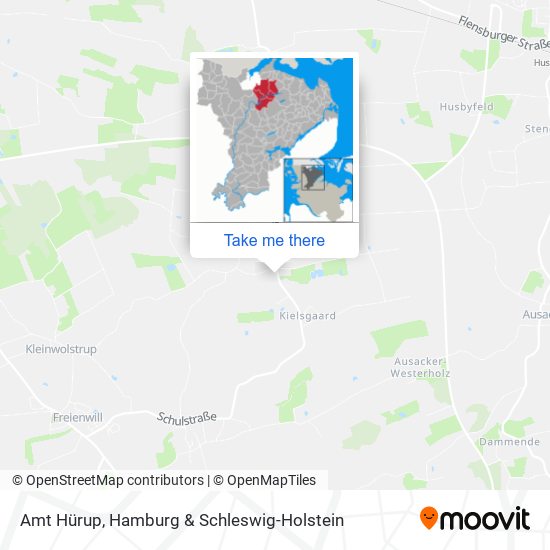 Amt Hürup map