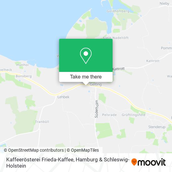 Kaffeerösterei Frieda-Kaffee map