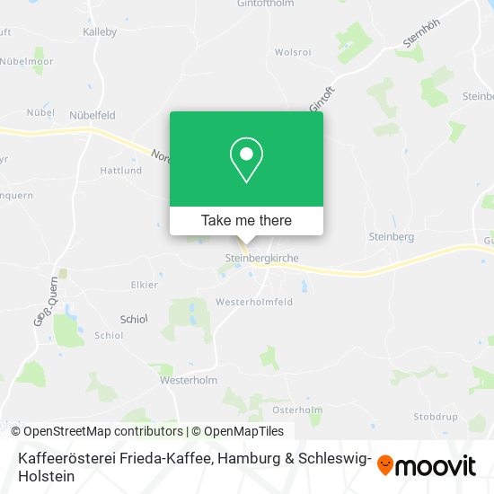 Kaffeerösterei Frieda-Kaffee map