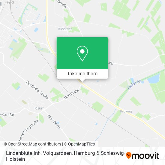 Lindenblüte Inh. Volquardsen map
