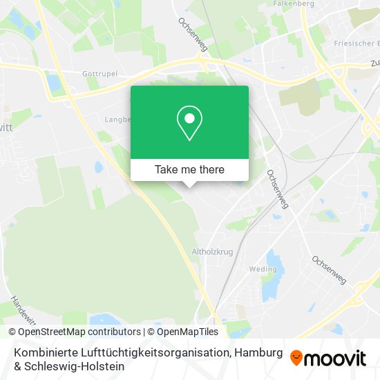 Kombinierte Lufttüchtigkeitsorganisation map