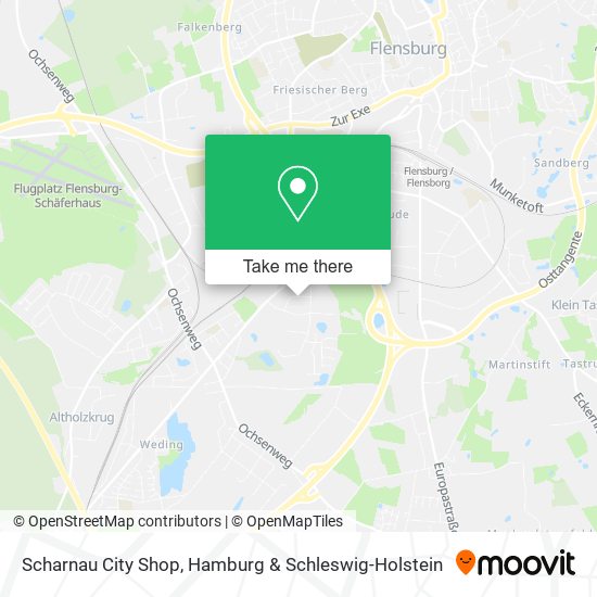 Scharnau City Shop map