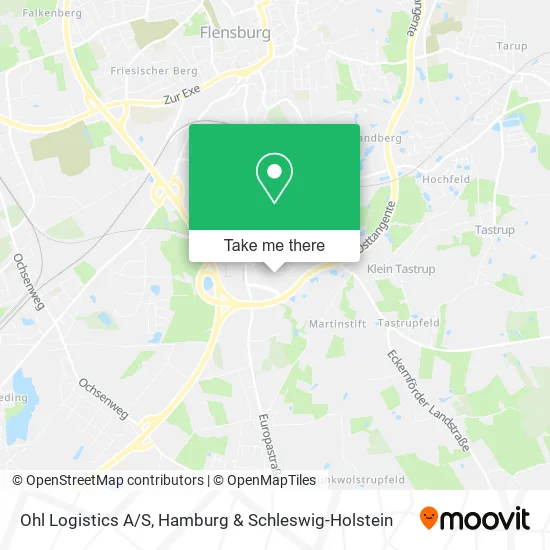 Карта Ohl Logistics A/S