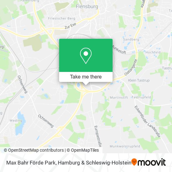 Max Bahr Förde Park map