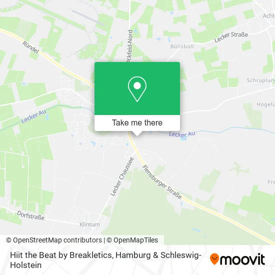 Карта Hiit the Beat by Breakletics