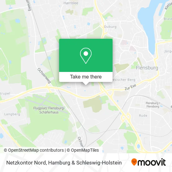 Карта Netzkontor Nord