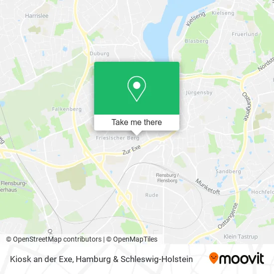 Карта Kiosk an der Exe